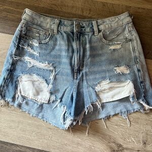 American eagle mom short size 8
